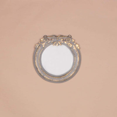 Magnolia Wall Mirror / Grey