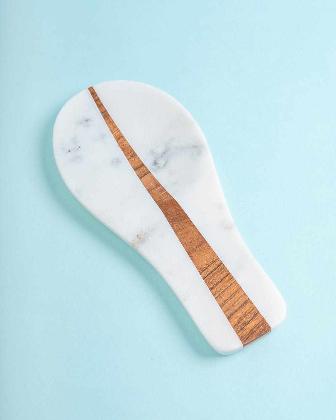 Marble & Inlay Wood Spoon rest