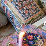 Marina Embroidered Cushion Cover
