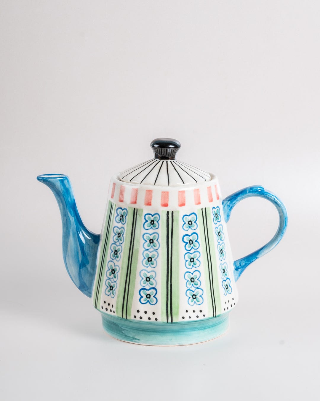 Masquerade Ceramic Teapot