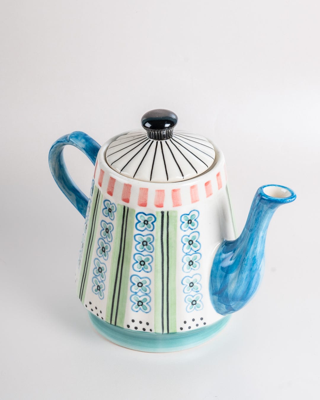 Masquerade Ceramic Teapot