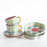 Masquerade Tea and Cake Snack Set