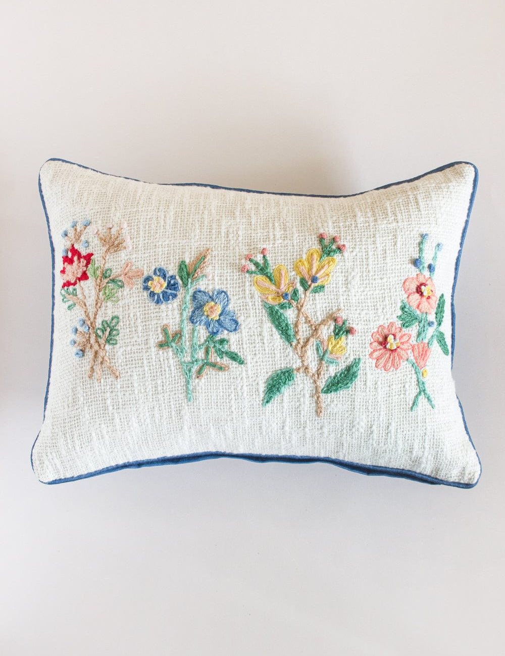 Micah Embroidered Cushion Cover - 14 Inch X 20 Inch Regular price