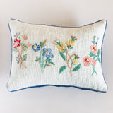 Micah Embroidered Cushion Cover - 14 Inch X 20 Inch Regular price