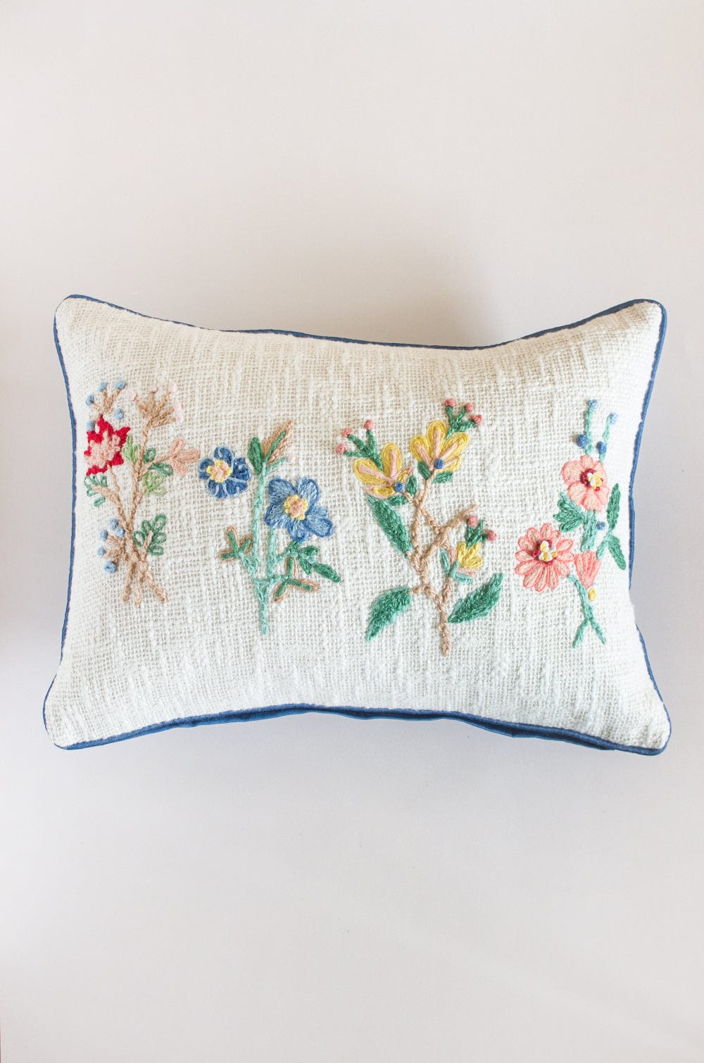 Micah Embroidered Cushion Cover - 14 Inch X 20 Inch Regular price