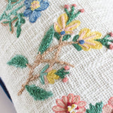 Micah Embroidered Cushion Cover - 14 Inch X 20 Inch Regular price