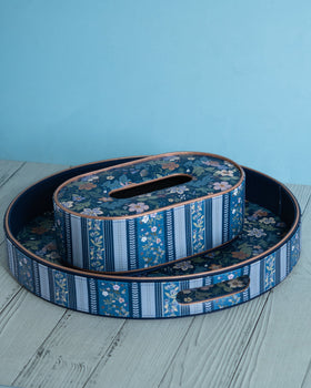 Midnight Meadow Vegan Tray & Tissue Box Set