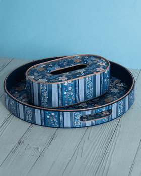 Midnight Meadow Vegan Tray & Tissue Box Set