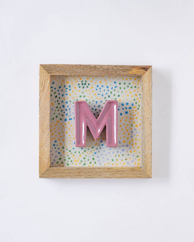 Mini Mottled Mono Wall Hanging - Pink