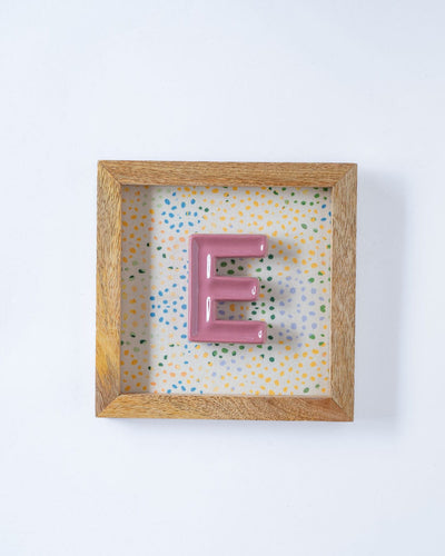 Mini Mottled Mono Wall Hanging - Pink
