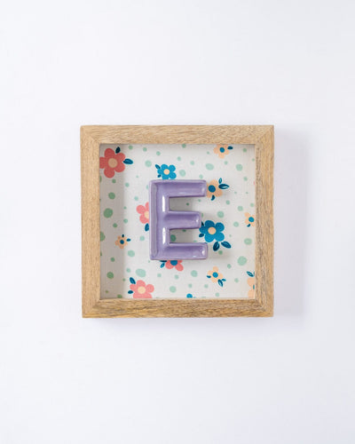 Mini Mottled Mono Wall Hanging - Purple