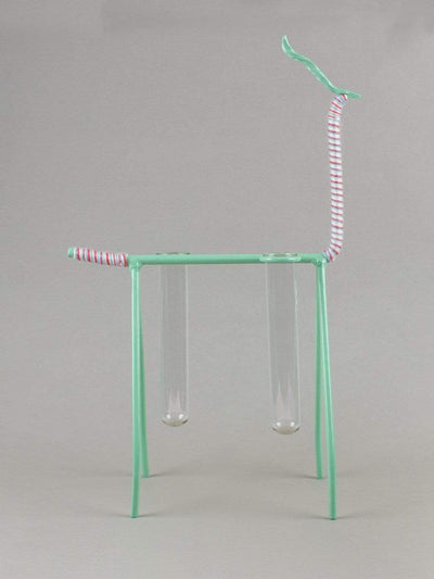 Mint Green Hello Deery Test Tube Plant Holder Large