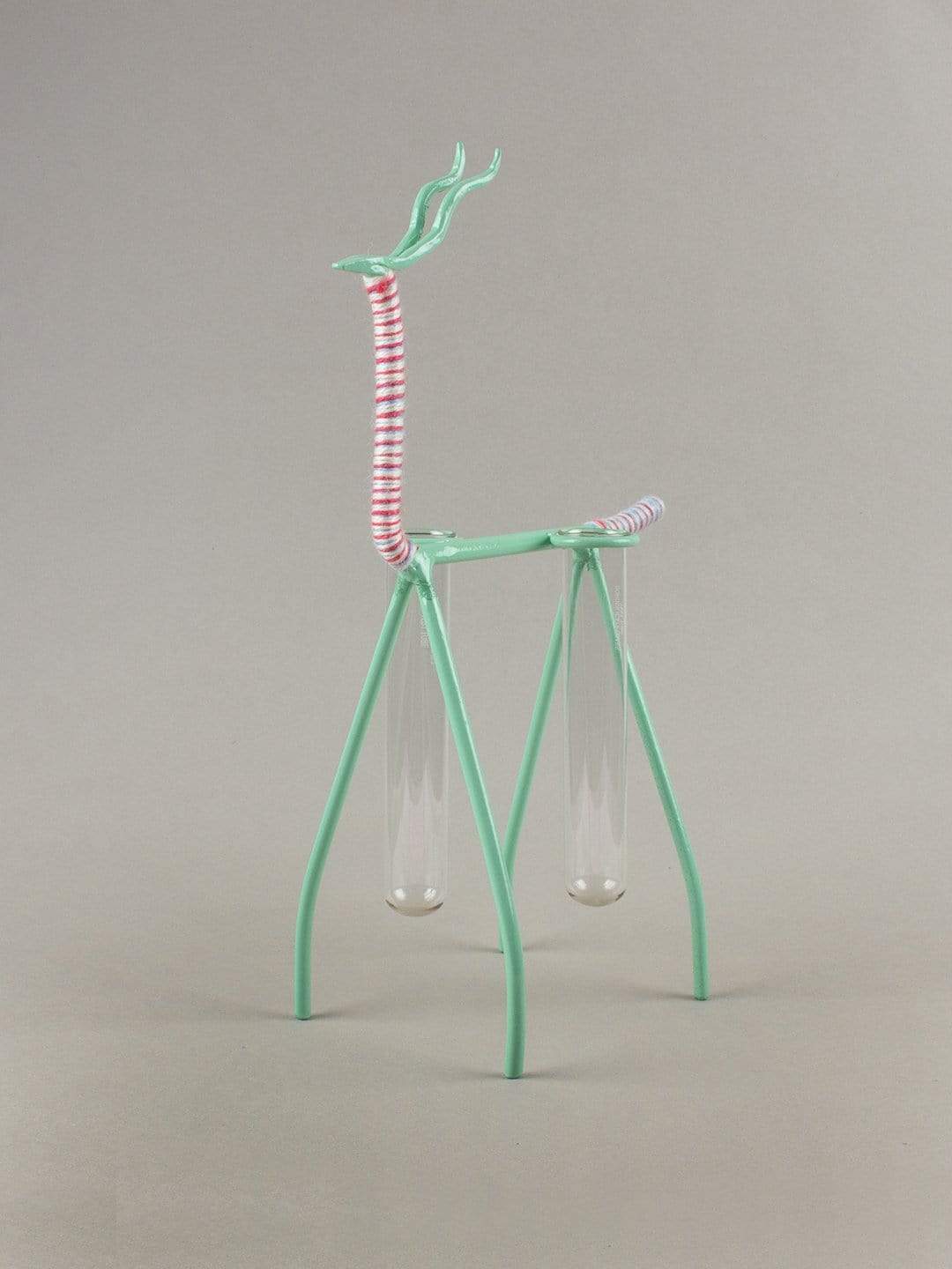 Mint Green Hello Deery- Test Tube Plant Holder Small