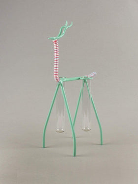 Mint Green Hello Deery- Test Tube Plant Holder Small