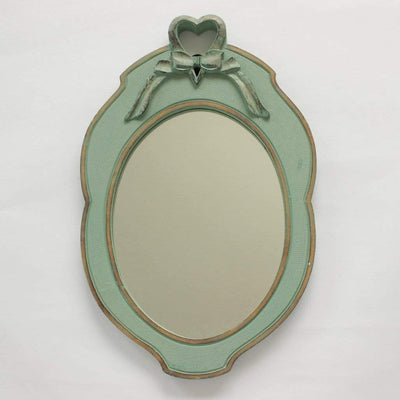 Mint Green Ribbon Wall Mirror