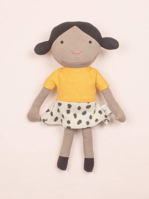 Molly Knitted Cotton Shaped Cushion