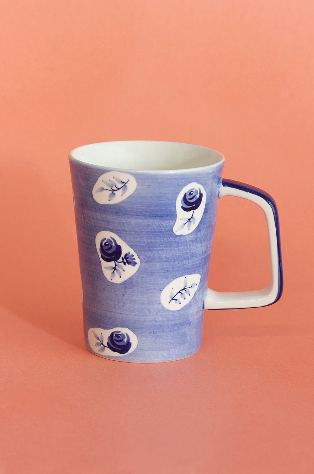 Mood Indigo Handpainted Ceramic Mug