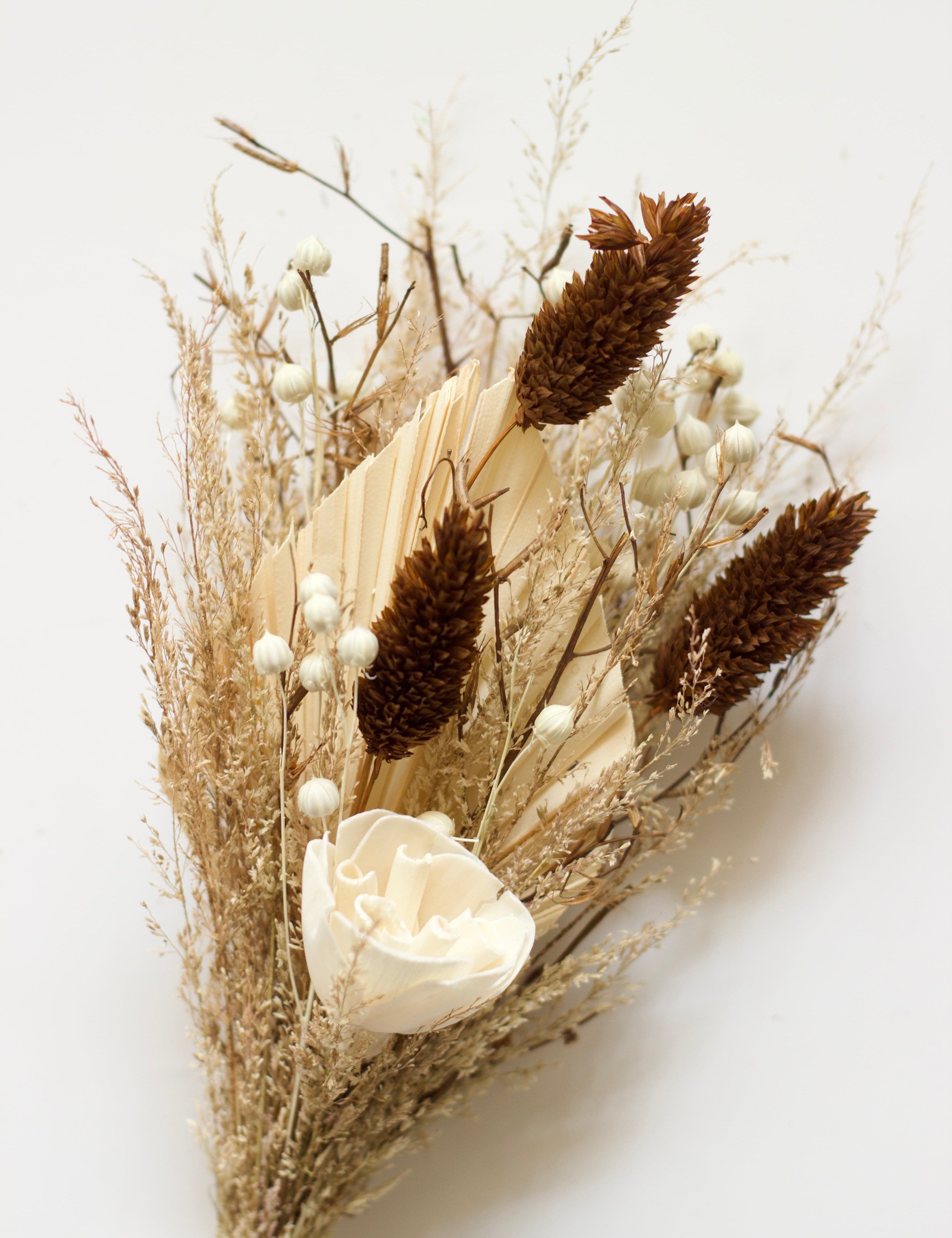 Moss Botanique - Ceramic Vase With Botanical Flowers
