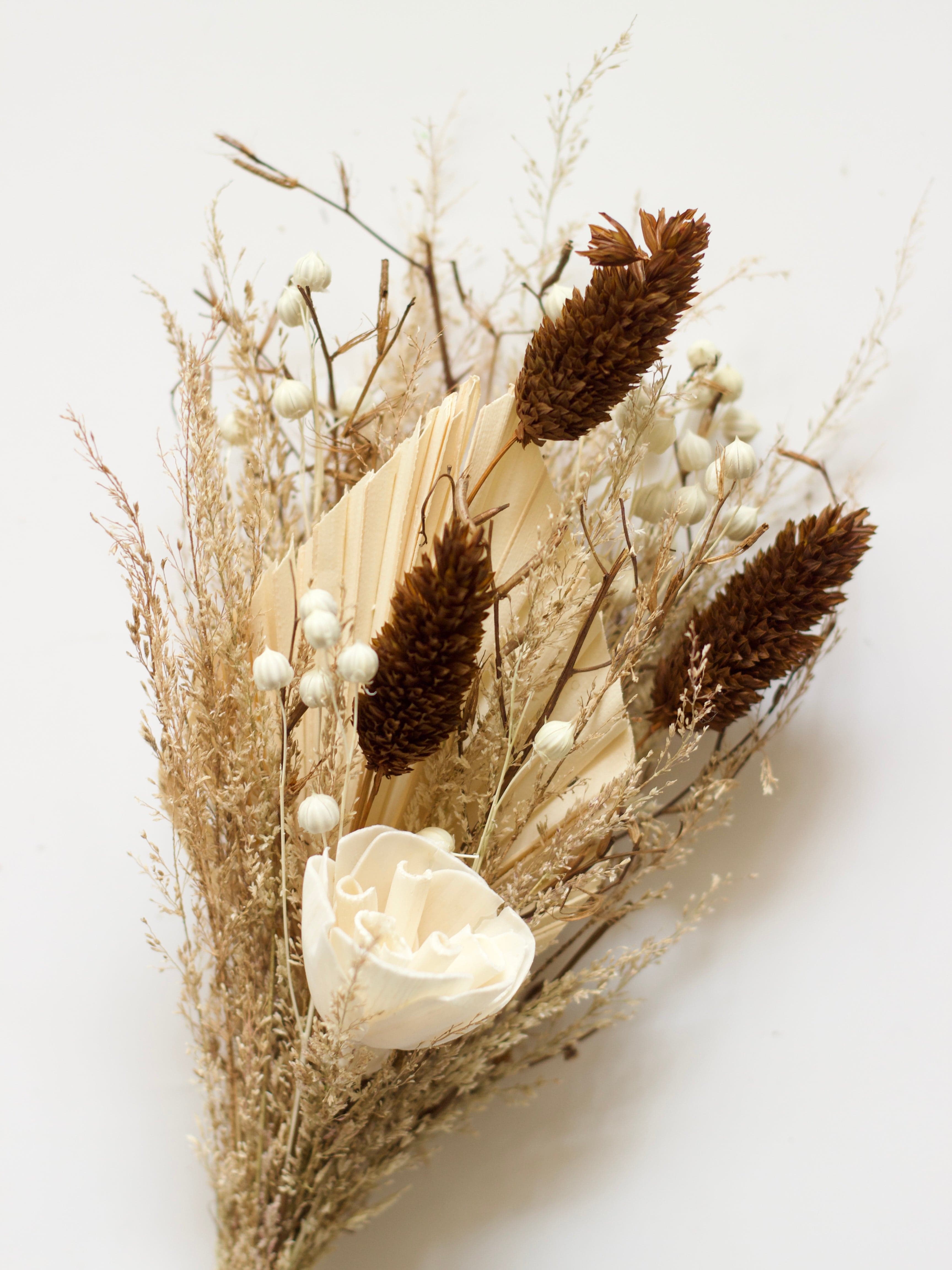 Moss Botanique - Ceramic Vase With Botanical Flowers