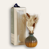 Moss Botanique - Ceramic Vase With Botanical Flowers