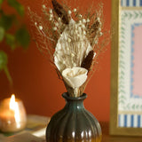 Moss Botanique - Ceramic Vase With Botanical Flowers