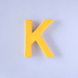  Mottled Mono Wall Hanging - Mustard A To Z - Mottled Mono Wall Hanging - Mustard A To Z - The Wishing Chair 