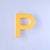  Mottled Mono Wall Hanging - Mustard A To Z - Mottled Mono Wall Hanging - Mustard A To Z - The Wishing Chair 