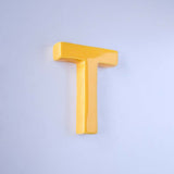  Mottled Mono Wall Hanging - Mustard A To Z - Mottled Mono Wall Hanging - Mustard A To Z - The Wishing Chair 