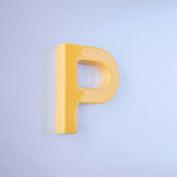  Mottled Mono Wall Hanging - Mustard A To Z - Mottled Mono Wall Hanging - Mustard A To Z - The Wishing Chair 