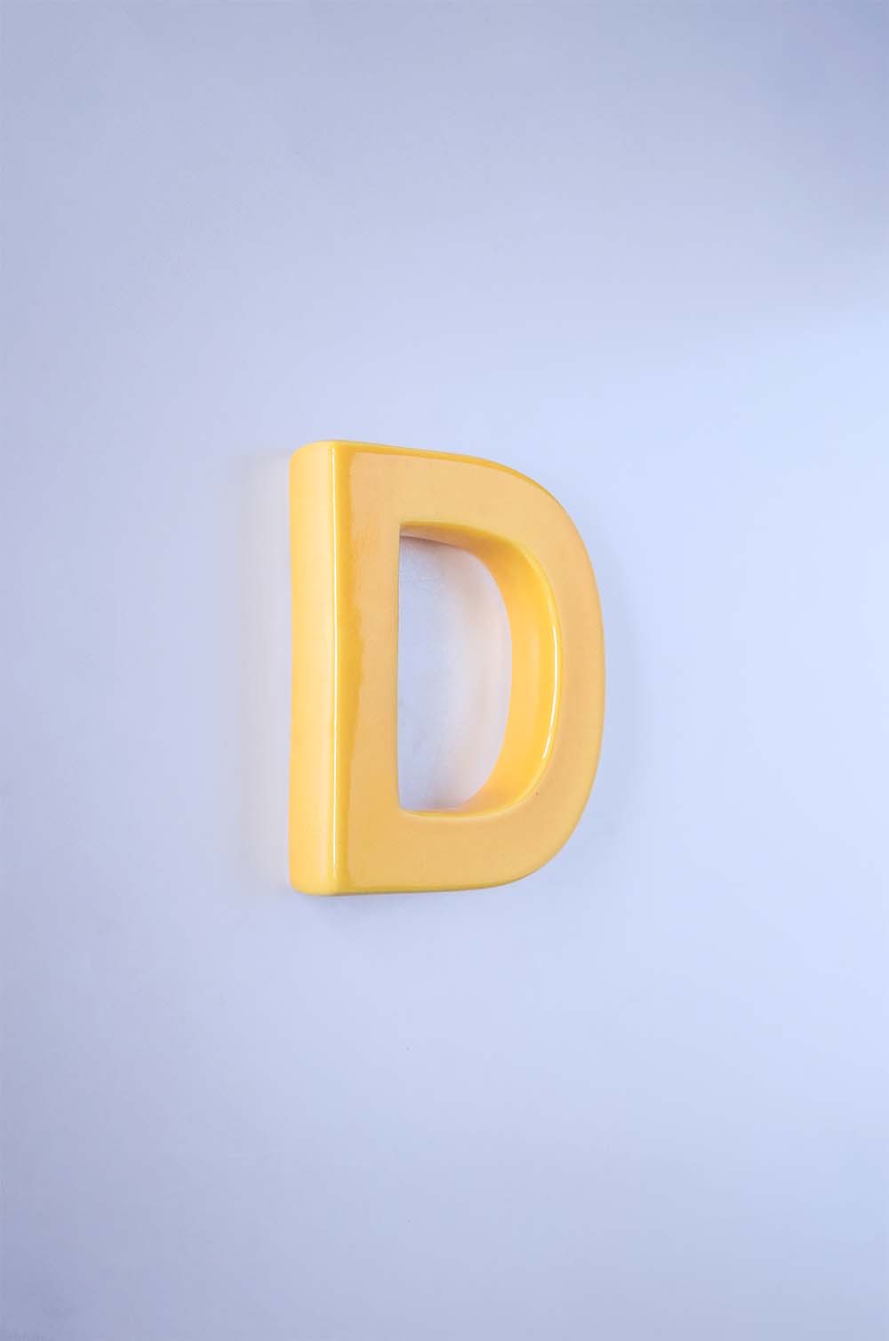  Mottled Mono Wall Hanging - Mustard A To Z - Mottled Mono Wall Hanging - Mustard A To Z - The Wishing Chair 