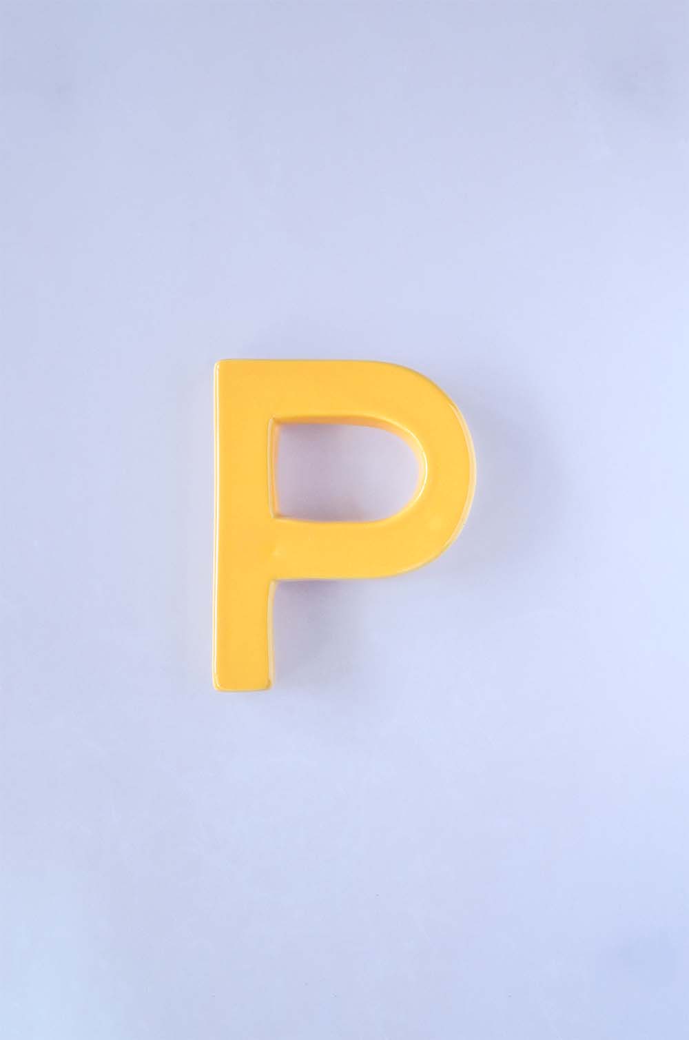  Mottled Mono Wall Hanging - Mustard A To Z - Mottled Mono Wall Hanging - Mustard A To Z - The Wishing Chair 