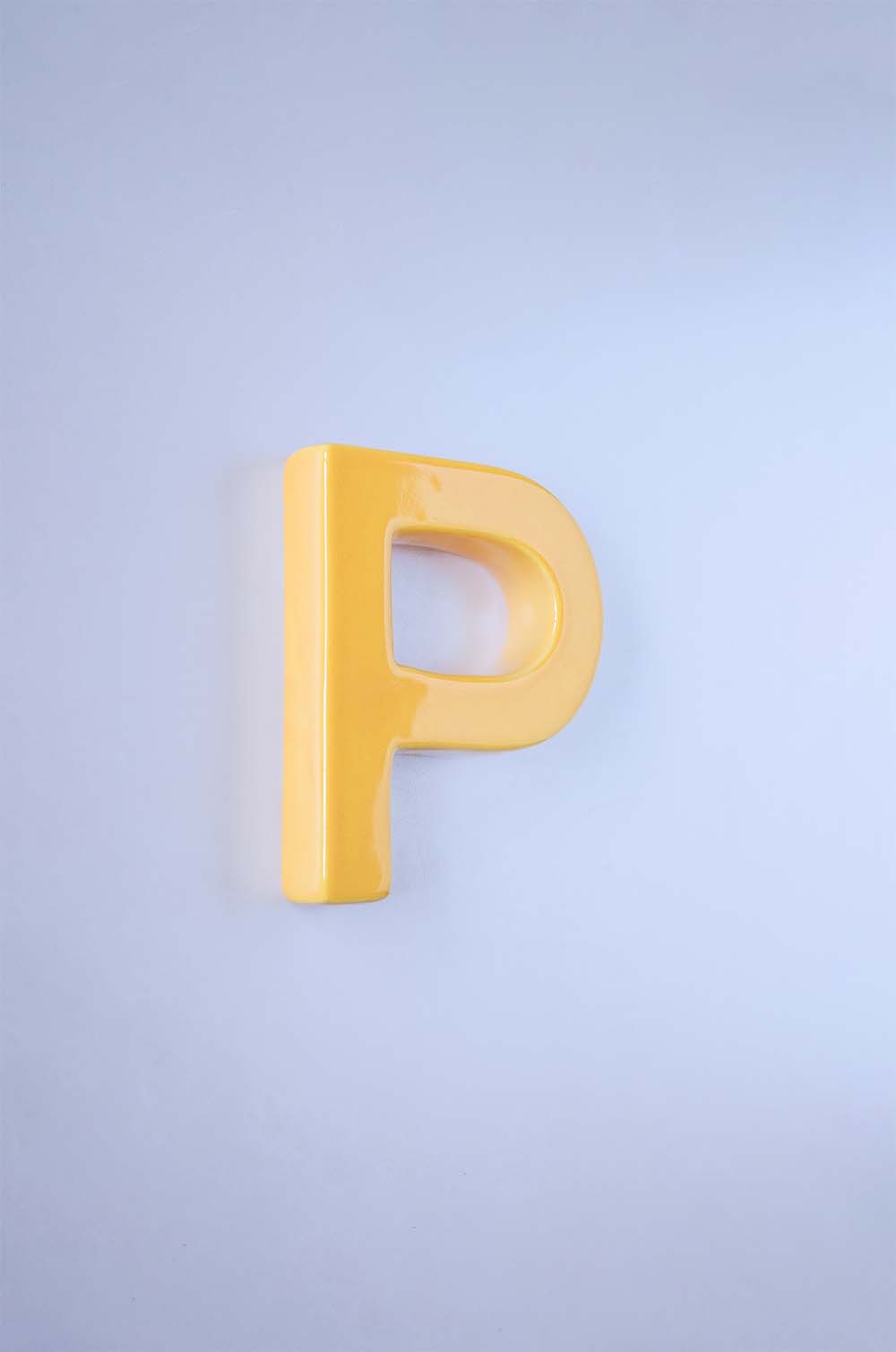  Mottled Mono Wall Hanging - Mustard A To Z - Mottled Mono Wall Hanging - Mustard A To Z - The Wishing Chair 
