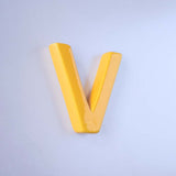  Mottled Mono Wall Hanging - Mustard A To Z - Mottled Mono Wall Hanging - Mustard A To Z - The Wishing Chair 