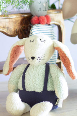 Mr. Fluffy Knitted Cotton Toy