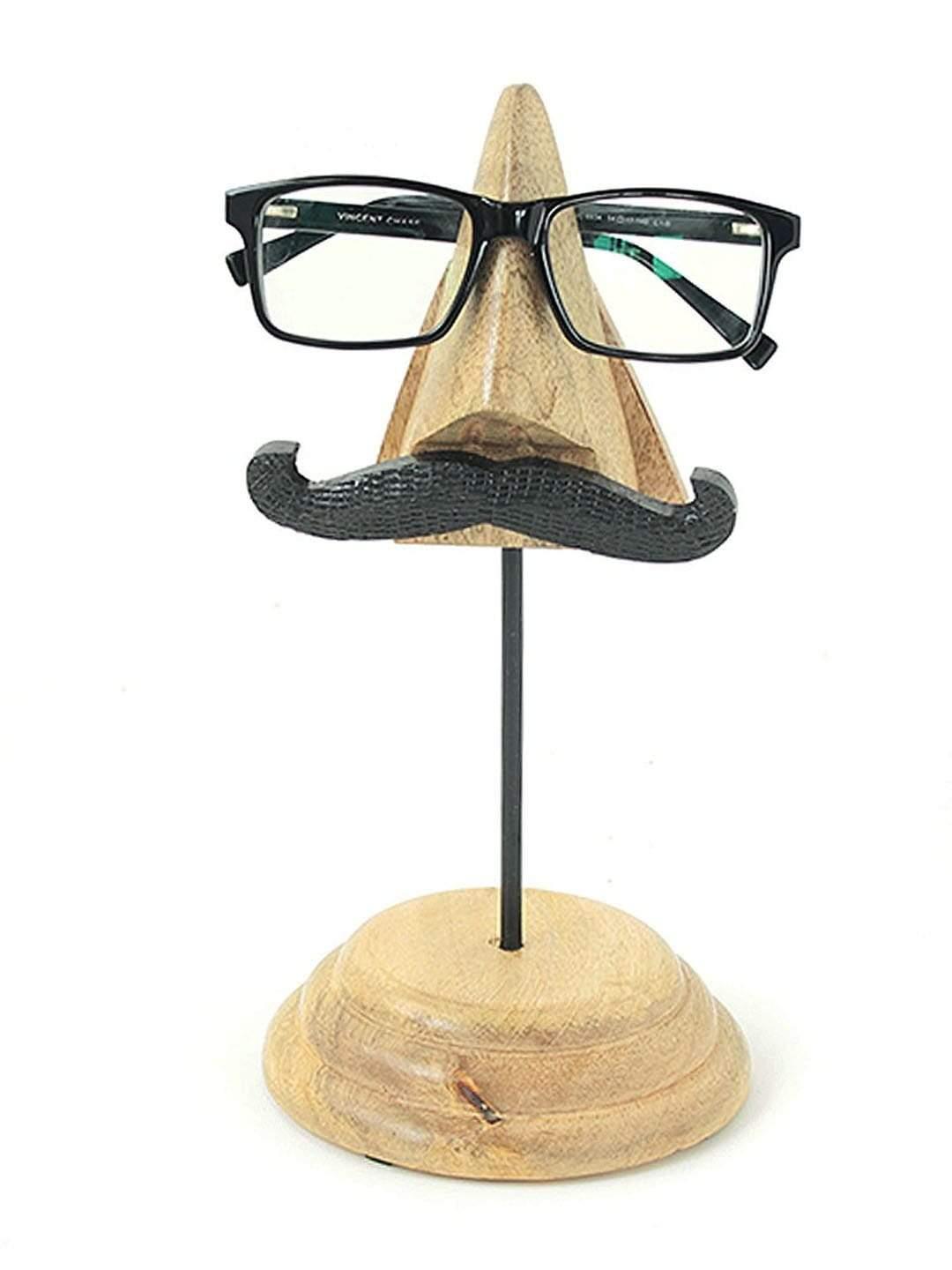 Mr. Stache On A Stand Glasses Holder