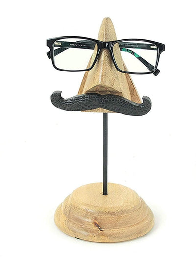 Mr. Stache On A Stand Glasses Holder