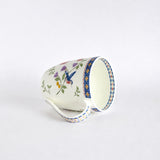 Botanical Mosaic Ceramic Mugs - Set of 4