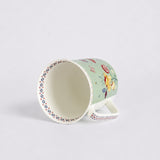 Endless Summer Floral Ceramic Mugs - Set of 4