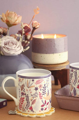 Mugs Jamun Fine China Mugs - Set of 2