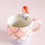 Mugs Mermaid Handpainted Single Mug