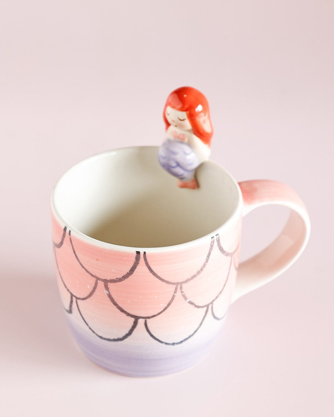 Mugs Mermaid Handpainted Single Mug