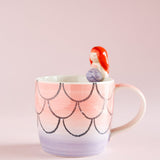 Mugs Mermaid Handpainted Single Mug
