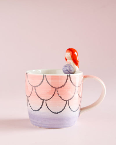 Mugs Mermaid Handpainted Single Mug