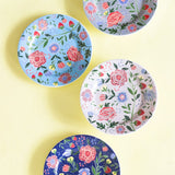 Mugs Midsummer Fine China Ceramic Tapas Plates - Set of 4