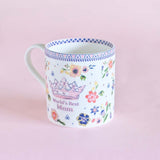  Mugs World's Best Mom Fine China Mug - World's Best Mom Fine China Mug - The Wishing Chair 