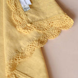 Mustard Hand Crochet Table Cloth -4/6/8 seater