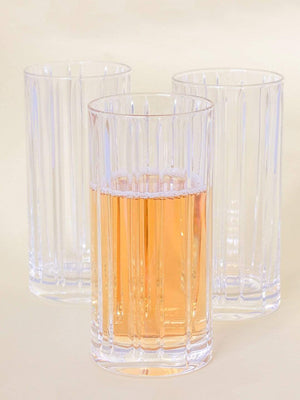 Nachtmann Lines Long Drink Tumbler- Set Of 6