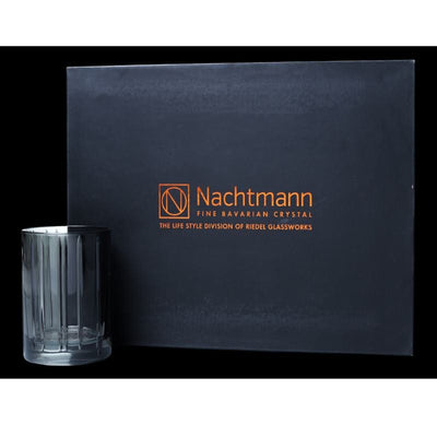 Nachtmann Lines Whisky Coloured Glass Smoke 409ML Set of 4