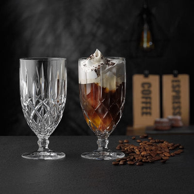 Nachtmann Noblesse Iced Coffee / Ice Cream Set of 2