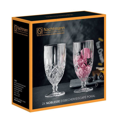 Nachtmann Noblesse Iced Coffee / Ice Cream Set of 2